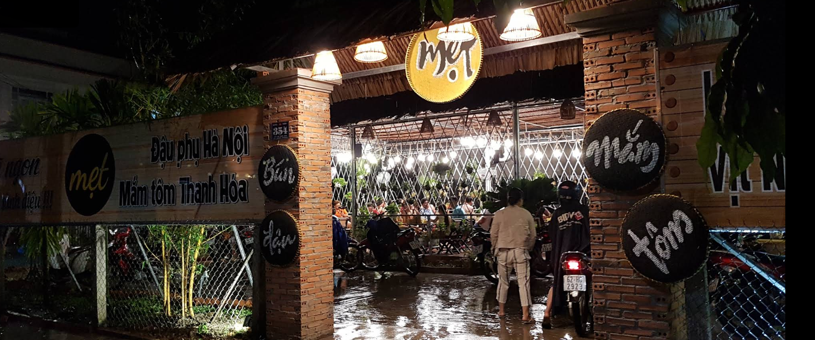 Bún đậu Mẹt Kiến Tường